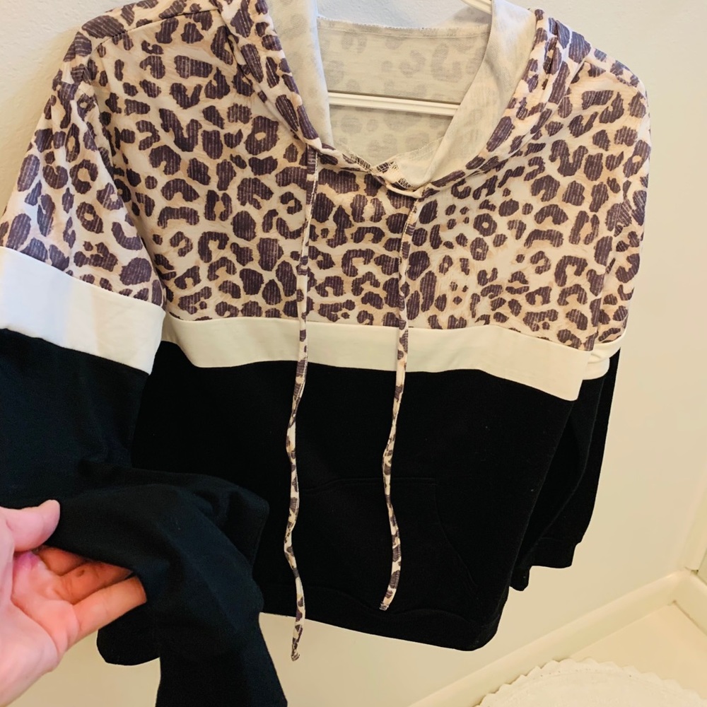 Cheetah Print hoodie
